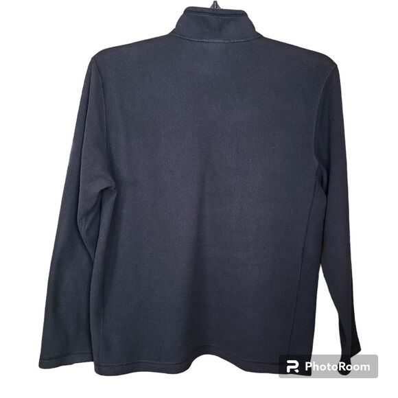 The North Face Size Medium Glacier Black TKA 100 Thermal Fleece Pullover Shirt - Picture 4 of 9